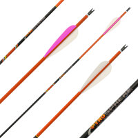 Carbonpfeil | PyroSPHERE Slim - mit Vanes | Länge: 26 Zoll