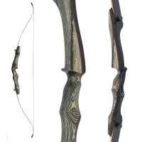 DRAKE Sepia - 62-70 pouces - 16-42 lbs - Arc recurve take down