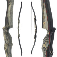 DRAKE Sepia - 62-70 pouces - 16-42 lbs - Arc recurve take down