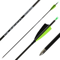 31-35 lbs | SPHERE Pioneer 4.2 - Carbon - plumes naturelles - Spine 600 | Longueur: 31 pouces