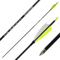 jusqu'à 20 lbs | SPHERE Pioneer 4.2 - Carbon - plumes naturelles - Spine 1200 | Longueur: 31 pouces
