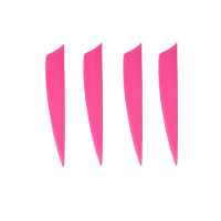 Lot de 20 avantages | DRAKE Vane Shield | 5,0 pouces | rose