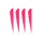Lot de 20 avantages | DRAKE Vane Parabol | 5,0 pouces | rose
