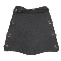 elTORO Armschutz Leder mit Schnürung