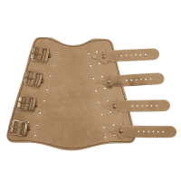 elTORO Armschutz Leder mit Schnallen