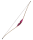 ANTUR Pluto Pink - 58 pouces - 15-40 lbs - Arc hybride