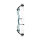 BOWTECH Reckoning Gen 2 39 - 50-60 lbs - Compoundbogen | Auszug: 26.5-30.5 Zoll | Rechtshand | Farbe: Illusion Teal