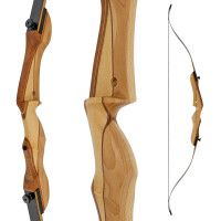 DRAKE Alabaster Junior - 58 pouces - 16 lbs - Take Down arc recurve | Main droite