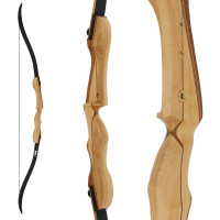 DRAKE Alabaster Junior - 58 pouces - 16 lbs - Take Down arc recurve | Main droite