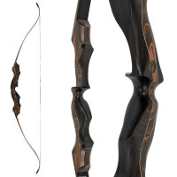 JACKALOPE - Tigerseye - Refined Tournament - 60-68 pouces - 30-50 lbs - Take Down arc recurve