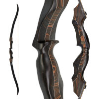 JACKALOPE - Tigerseye - Refined Tournament - 60-68 pouces - 30-50 lbs - Take Down arc recurve