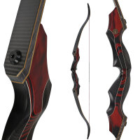 JACKALOPE - Red Beryl - Refined Tournament - 62-68 pouces - 30-50 lbs - Take Down arc recurve