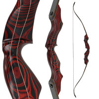 JACKALOPE - Red Beryl - Refined Tournament - 62-68 pouces - 30-50 lbs - Take Down arc recurve