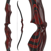 JACKALOPE - Red Beryl - Refined Tournament - 62-68 pouces - 30-50 lbs - Take Down arc recurve