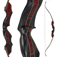 JACKALOPE - Red Beryl - Refined Tournament - 62-68 pouces - 30-50 lbs - Take Down arc recurve