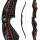 JACKALOPE - Red Beryl - Refined Tournament - 62-68 pouces - 30-50 lbs - Take Down arc recurve