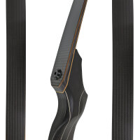 JACKALOPE - Obsidian - Refined Tournament - 62-68 pouces - 30-50 lbs - Take Down arc recurve