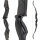 JACKALOPE - Obsidian - Classic Tournament - 62-64 Zoll - 30-50 lbs - Take Down Recurvebogen