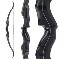 JACKALOPE - Obsidian Hunter - Tournament - 60 pouces - 40 lbs - Take Down arc recurve | Main droite