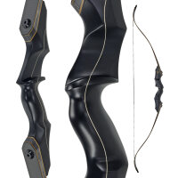 JACKALOPE - Obsidian Hunter - Tournament - 60 pouces - 40 lbs - Take Down arc recurve | Main droite