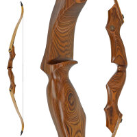 JACKALOPE - Amber HD - Refined Tournament - 64-66 pouces - 25-45 lbs - Arc recurve take down