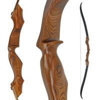 JACKALOPE - Amber HD - Refined Tournament - 64-66 pouces - 25-45 lbs - Arc recurve take down