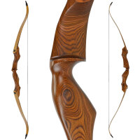 JACKALOPE - Amber HD - Refined Tournament - 64-66 pouces - 25-45 lbs - Arc recurve take down