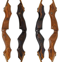 JACKALOPE - Amber HD - Refined Tournament - 64-66 pouces - 25-45 lbs - Arc recurve take down