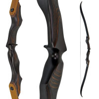 JACKALOPE - Amber HD - Refined Tournament - 64-66 pouces - 25-45 lbs - Arc recurve take down