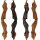 JACKALOPE - Amber HD - Refined Tournament - 64-66 pouces - 25-45 lbs - Arc recurve take down