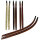 Wurfarme | SPIDERBOWS - ILF - SRF Design - Carbon - 25-50 lbs