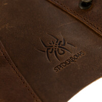 SPIDERBOWS Traditioneller Armschutz aus Leder IV
