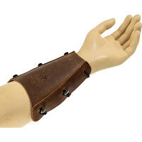 SPIDERBOWS Traditioneller Armschutz aus Leder IV