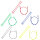 X-BOW FMA LONGLIFE Supersonic Color Series Corde et câble