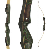 DRAKE Moss - 62-70 pouces - 16-42 lbs - Take Down arc recurve