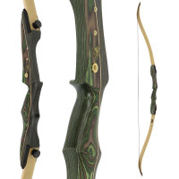 DRAKE Moss - 62-70 pouces - 16-42 lbs - Take Down arc recurve