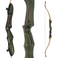 DRAKE Moss - 62-70 pouces - 16-42 lbs - Take Down arc recurve