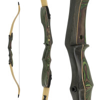 DRAKE Moss - 62-70 pouces - 16-42 lbs - Take Down arc recurve