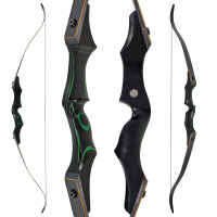 SPIDERBOWS Crow - 60-66 pouces - 25-50 lbs - SWS - Arc recurve take down