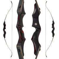 SPIDERBOWS Crow - 60-66 pouces - 25-50 lbs - SWS - Arc recurve take down