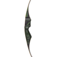 JACKALOPE Malachite Compact - 54 pouces - 15-30 lbs - Arc recurve One Piece