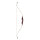 JACKALOPE Red Beryl Compact - 54 pouces - 15-30 lbs - Arc recurve One Piece