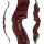 JACKALOPE - Red Beryl Hunter - Tournament - 60 Zoll - 30-50 lbs - Take Down Recurvebogen