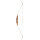BEAR ARCHERY Green Glass Grizzly - 58 pouces - 30-60 lbs - One Piece arc recurve