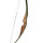 BEAR ARCHERY Green Glass Grizzly - 58 pouces - 30-60 lbs - One Piece arc recurve