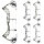 BEAR ARCHERY Whitetail INT - 45-70 lbs - Compoundbogen