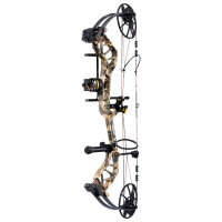 BEAR ARCHERY Legit MAXX - RTH - 70 lbs - Arc à poulies | Main droite | Couleur: Fred Bear Handle/Black Limbs