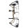 BEAR ARCHERY Legit MAXX - RTH - 70 lbs - Arc à poulies | Main droite | Couleur: Fred Bear Handle/Black Limbs