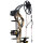BEAR ARCHERY Legit MAXX - RTH - 70 lbs - Arc à poulies | Main droite | Couleur: Fred Bear Handle/Black Limbs