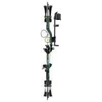 BEAR ARCHERY Legit MAXX - RTH - 70 lbs - Compoundbogen | Rechtshand | Farbe: Toxic Handle/Black Limbs